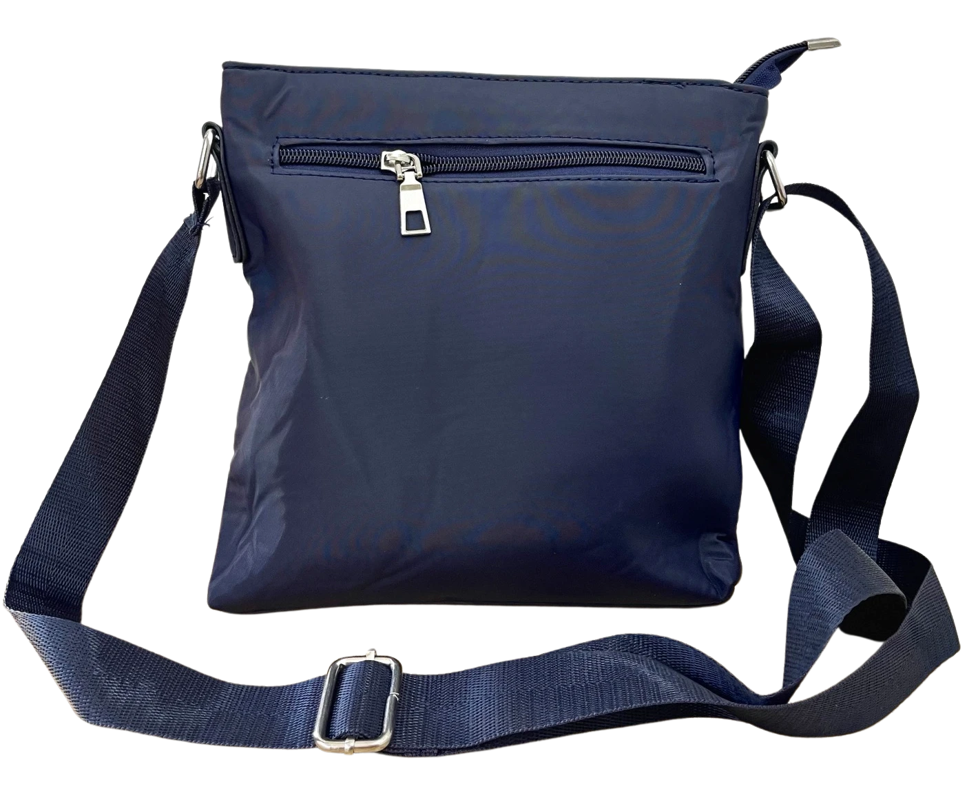 Sacoche Reporter Nylon Zippé bleu